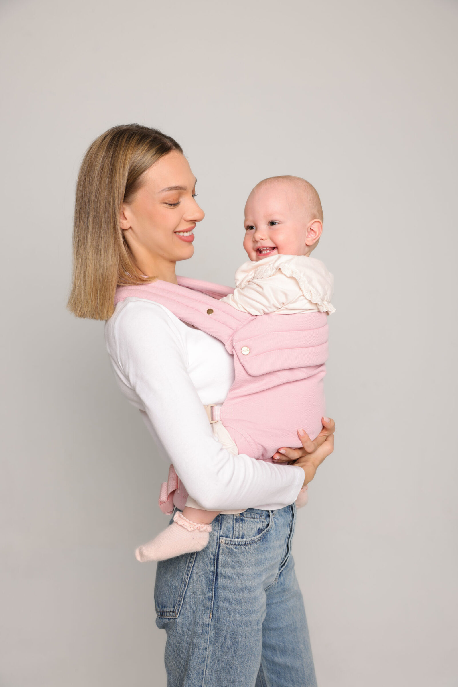 Mubi nosiljka za bebe roze Mubi Rose