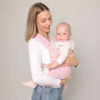 Soft Rose nosiljka za bebe mubibebe Mubi Rose